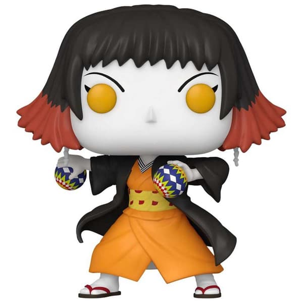 Funko Sortiment Susamaru 9 Cm 6 Enheter Demon Baneman: Kimetsu Nej Yaiba Figur Gul