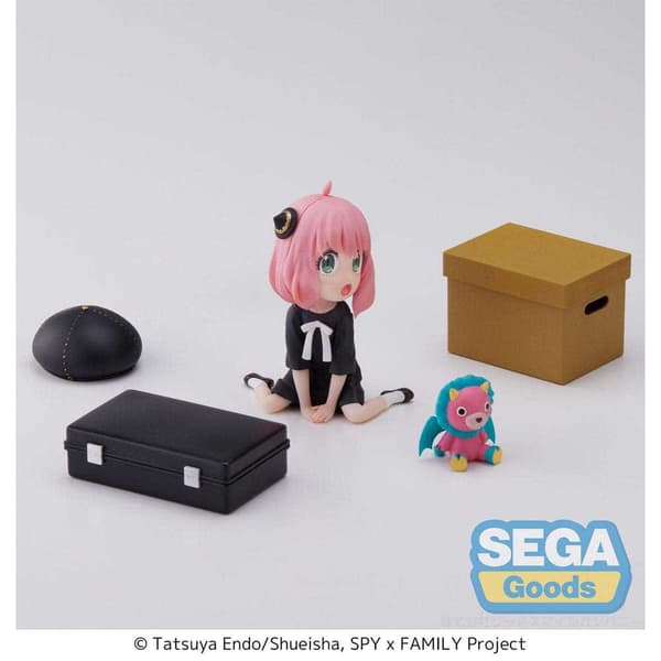 Sega Staty Anya Forger Spy X Family Pvc 7 Centimeter Figur Rosa