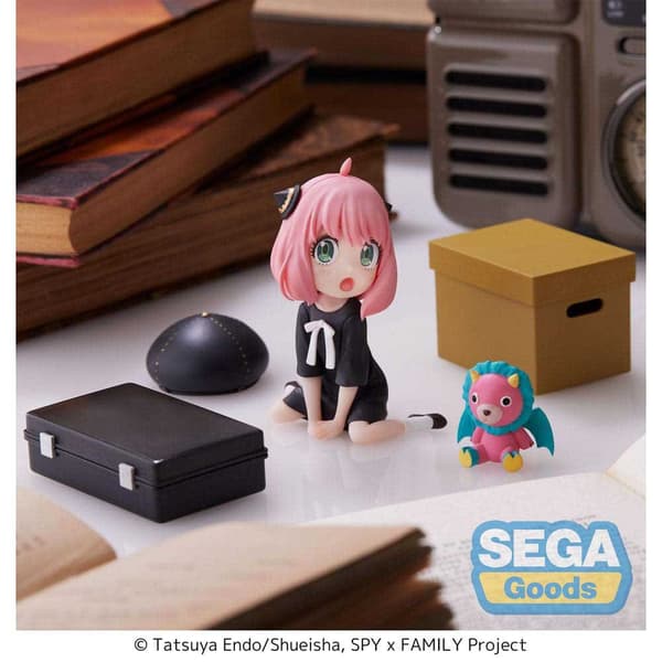 Sega Staty Anya Forger Spy X Family Pvc 7 Centimeter Figur Rosa