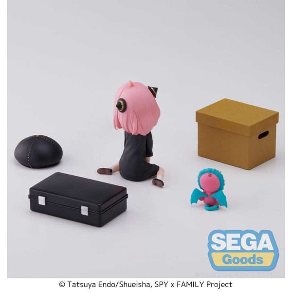 Sega Staty Anya Forger Spy X Family Pvc 7 Centimeter Figur Rosa