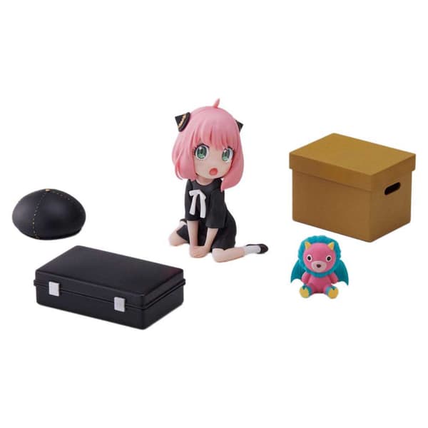 Sega Staty Anya Forger Spy X Family Pvc 7 Centimeter Figur Rosa