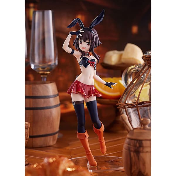 Max Factory Pop Up Parade Staty Megumin Bunny Ver L Storlek Kono Subarashii Sekai Ni Shukufuku O! 23 Centimeter Orange