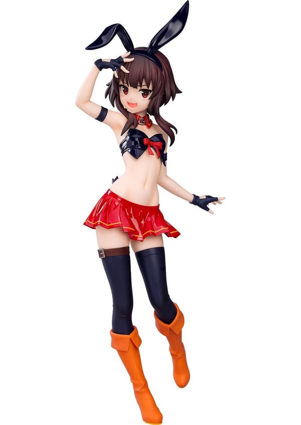 Max Factory Pop Up Parade Staty Megumin Bunny Ver L Storlek Kono Subarashii Sekai Ni Shukufuku O! 23 Centimeter Orange