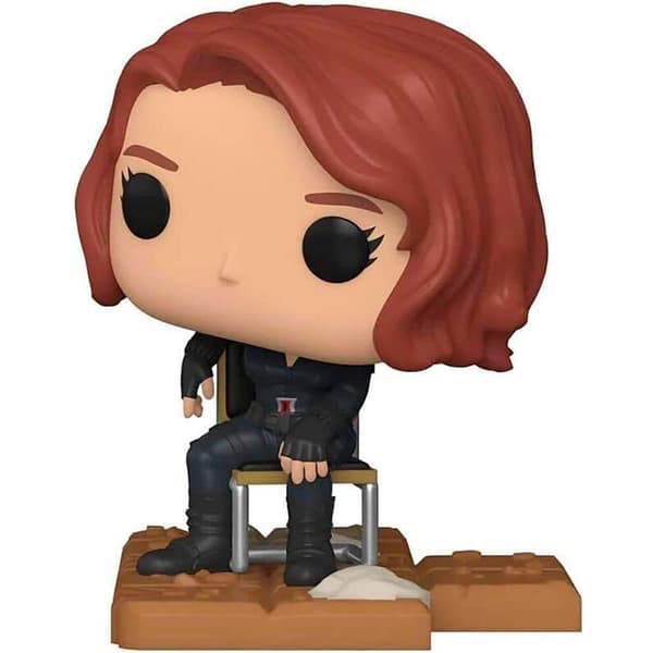 Funko Avengers Black Widow Exklusiv Pop Deluxe Marvel Brun