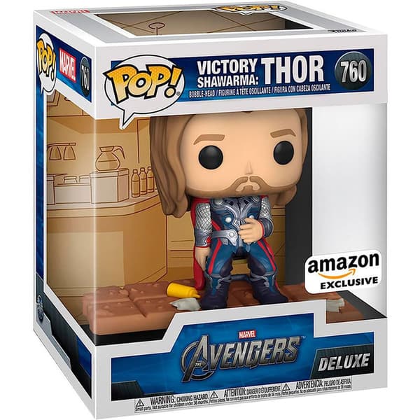 Funko Eksklusiv Avengers Thor Pop Deluxe Marvel Flerfarvet