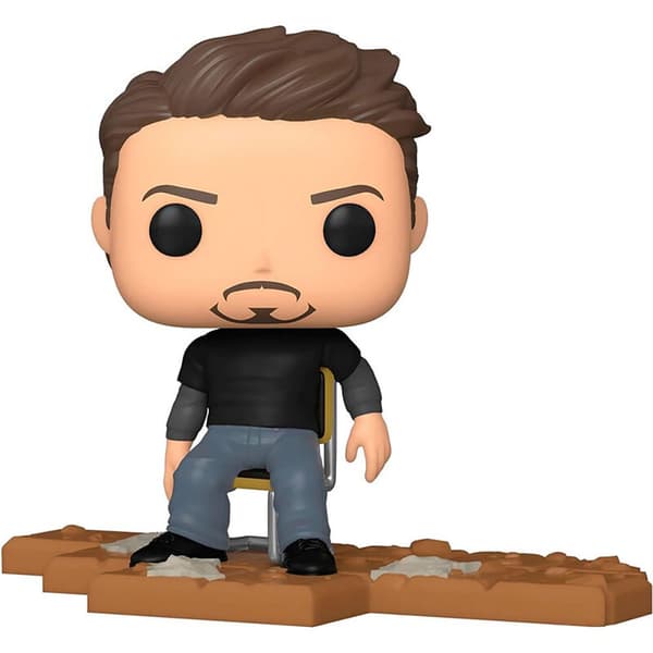 Funko Avengers Tony Stark Eksklusiv Pop Deluxe Marvel Brun