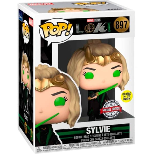 Funko Pop Marvel Loki Sylvie Exclusive Flerfärgad