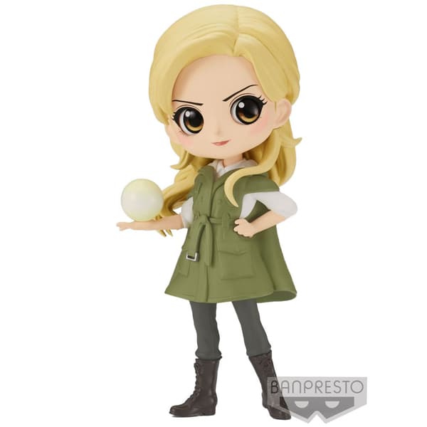 Bandai Öde The Winx Saga Stella Figur Qposket Guld