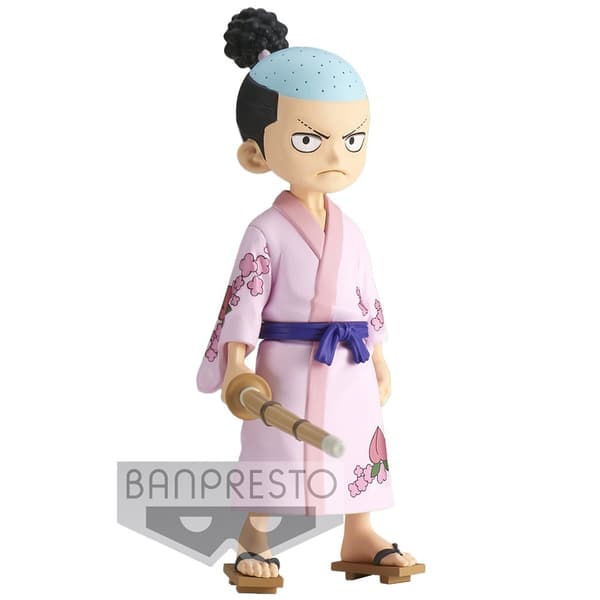 Bandai Grandline-seriens Figur One Piece Kouzuki Momonosuke Wanokuni Vol 5 Rosa