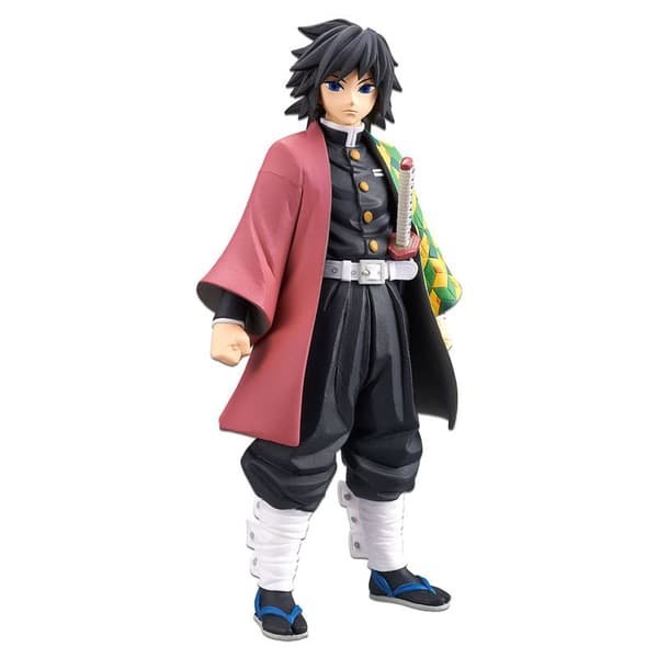 Banpresto Giyu Tomioka Kimetsu No Yaiba Vol.5 16 Cm Hahmo Monivärinen
