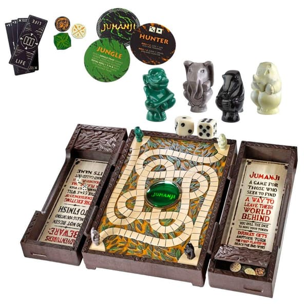 Noble Collection Engelsk Brætspil Replika Figur Jumanji Flerfarvet