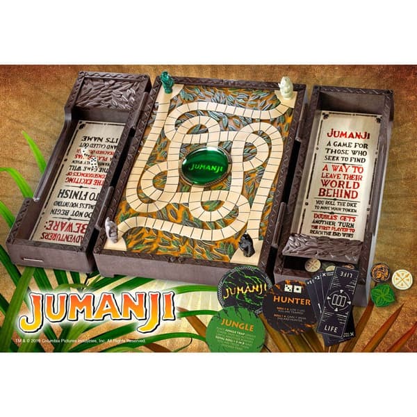 Noble Collection Engelsk Brætspil Replika Figur Jumanji Flerfarvet