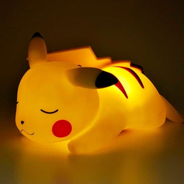 Teknofun Sovende Led 3d Pikachu Gul