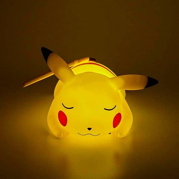 Teknofun Sovende Led 3d Pikachu Gul