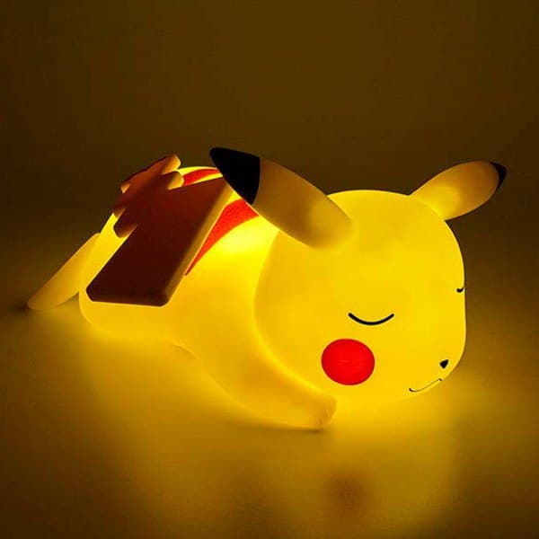 Teknofun Sovende Led 3d Pikachu Gul