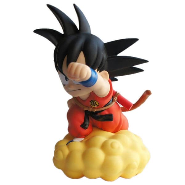 Plastoy Dragon Ball Z Goku Flying Nimbus Piggy Bank 15 Cm Flerfarvet