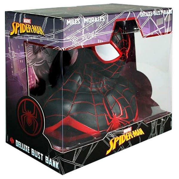 Marvel Spiderman Miles Morales Spargris Hasbro 20 Cm Flerfarvet