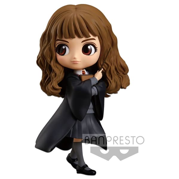 Banpresto Harry Potter Hermione Granger Q Posket 14 Cm Flerfärgad