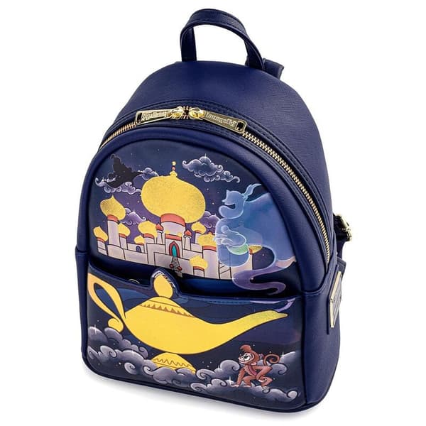 Disney Aladdin Jasmin Loungefly 26 Cm Taske Blå