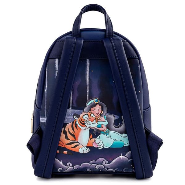 Disney Aladdin Jasmin Loungefly 26 Cm Taske Blå
