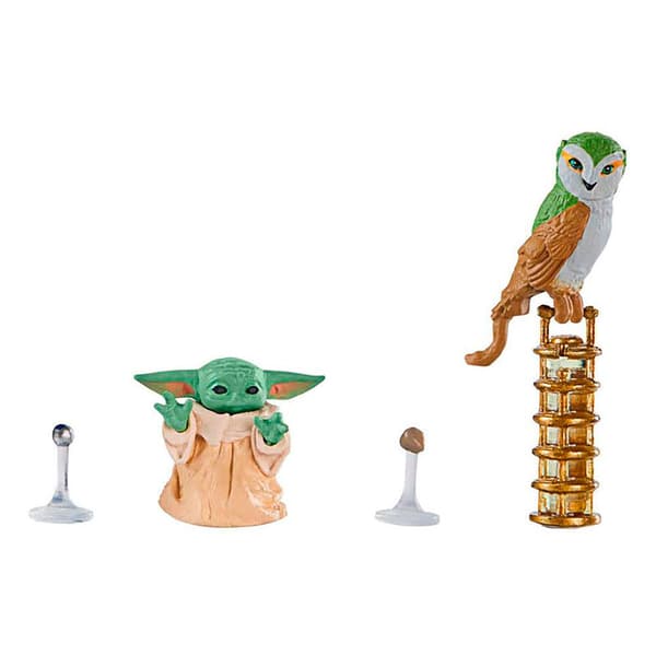 Star Wars Ahsoka Tano And Grogu Vintage Collection 10 Cm Flerfarvet