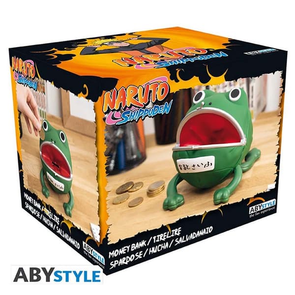 Abysse Pengeboks Figur Naruto Shippuden Gama Chan Grøn