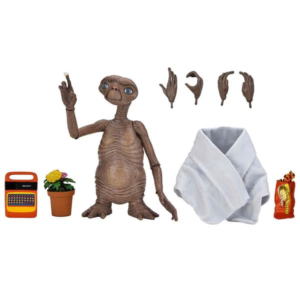 Neca Figur Ultimate E.t 40 Aniversario E.t 12 Cm Gylden