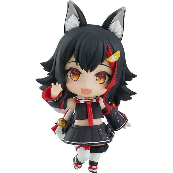 Good Smile Company Hololive Production Nendoroid Action Figure Ookami Mio 10 Cm Figure Flerfärgad