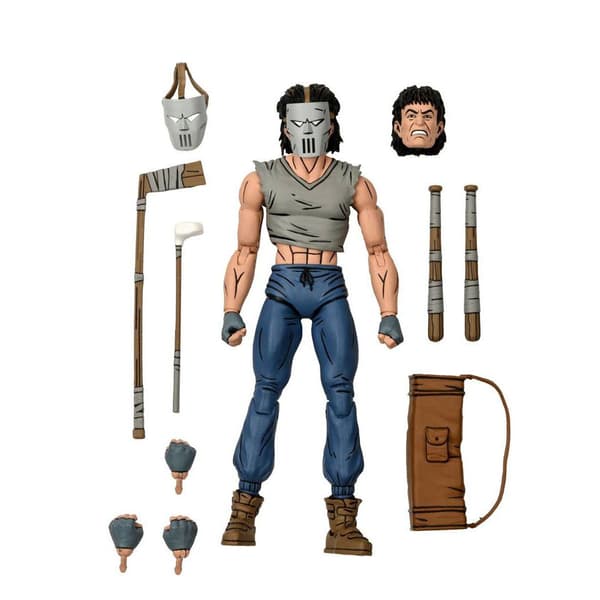 Neca Teini-ikäinen Toimintahahmo Casey Jones Mutant Ninja Turtles Mirage Comics 18 Cm Hahmo Vihreä