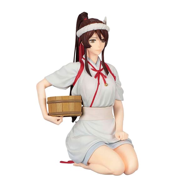 Furyu Hell´s Paradise: Jigokuraku Noodle Stopper Pvc Statue Sagiri 10 Cm Beige