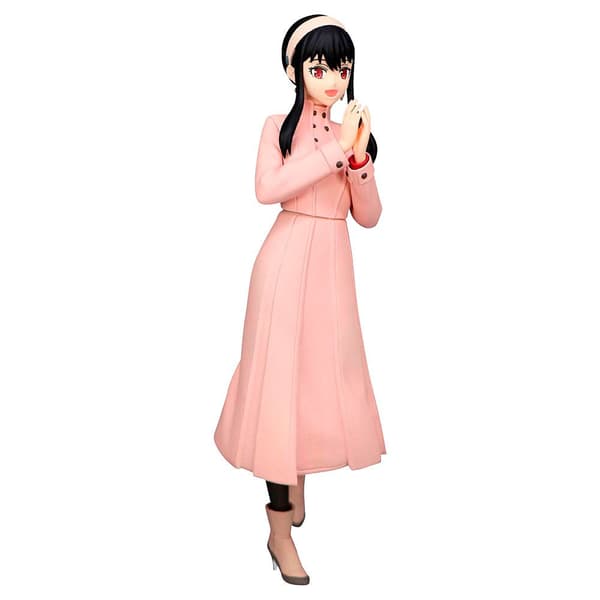Furyu Spy X Family Trio-try-it Pvc Statue Yor Forger 21 Cm Rosa