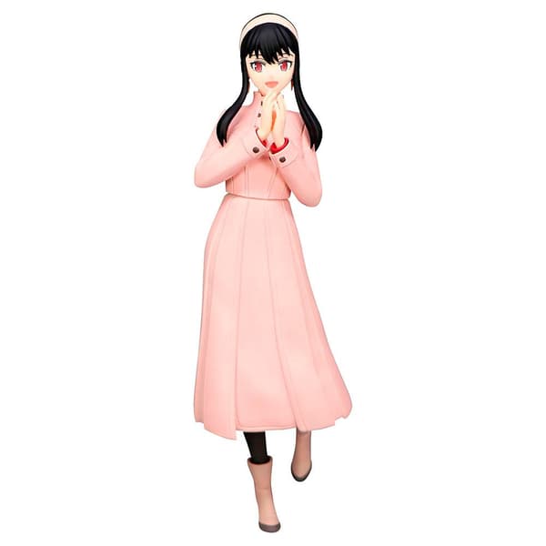 Furyu Spy X Family Trio-try-it Pvc Statue Yor Forger 21 Cm Rosa