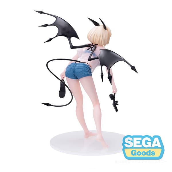 Sega Debby The Corsifa Is Emulous Luminasta Pvc Statue Debby The Corsifa Swimsuit Ver 19 Cm Blå