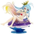 Miniatyrbild 1 av 2: Taito Prize Inget Spel Inget Liv Pvc Statue Shiro Flerfärgad