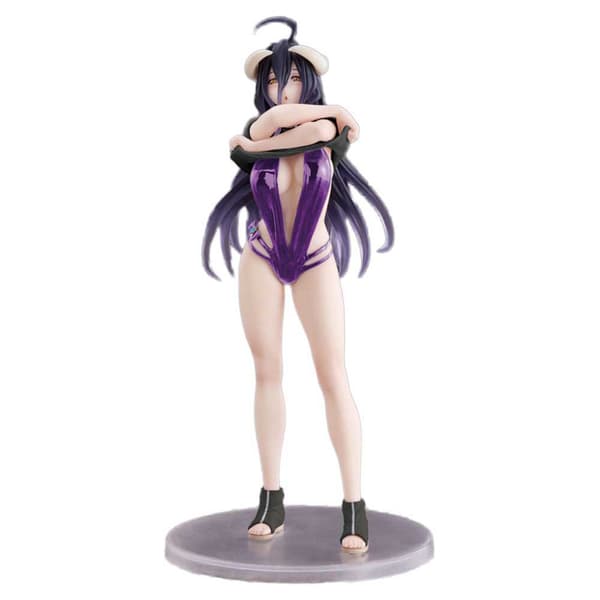 Taito Prize Overlord Iv Pvc Statue Albedo T-shirt Swimsuit Ver Renewal Edition 20 Cm Lila