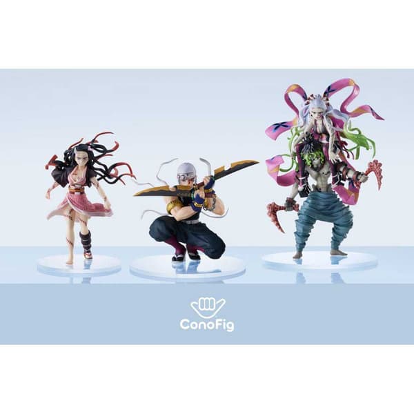 Aniplex Conofig Nezuko Kamado Demon Advancing Version 15 Cm Demon Slayer: Kimetsu No Yaiba Rosa