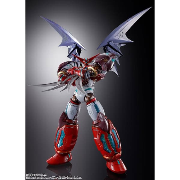 Bandai Tamashii Nations Metal Build Dragon Scale Shin Getter 1 22 Cm Getter Robo Figure Gylden