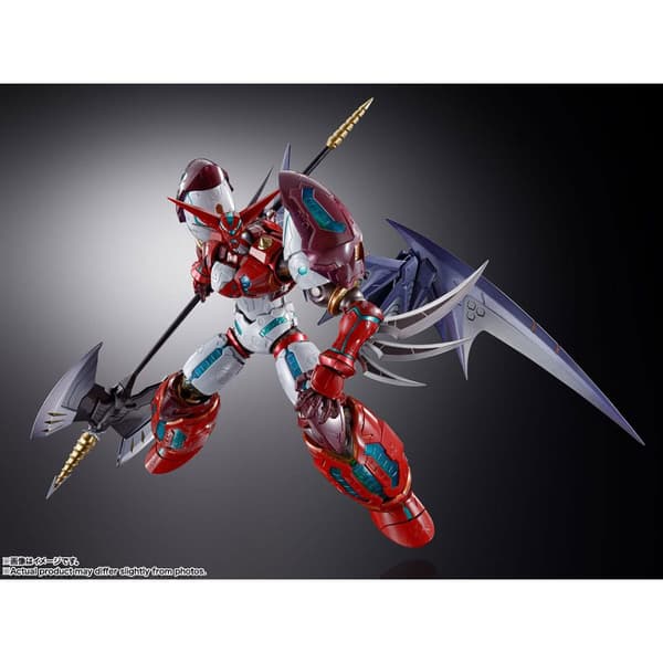 Bandai Tamashii Nations Metal Build Dragon Scale Shin Getter 1 22 Cm Getter Robo Figure Gylden