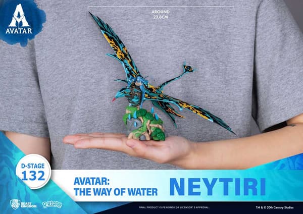 Beast Kingdom Toys Diorama Neytiri 15 Cm 2 D-stage Pvc Avatar Flerfarvet