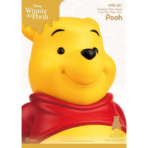 Beast Kingdom Toys Figur Piggy Vinyl Winnie 35 Cm Winnie The Pooh Gul