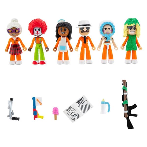 Jazwares Jailbreak Figures Pack: Hiding In Plain Sight Roblox 6 Flerfarvet