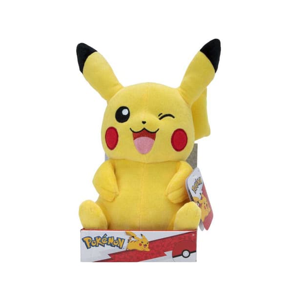 Jazwares Legetøj Pikachu Winking 30 Cm Pokémon Gul
