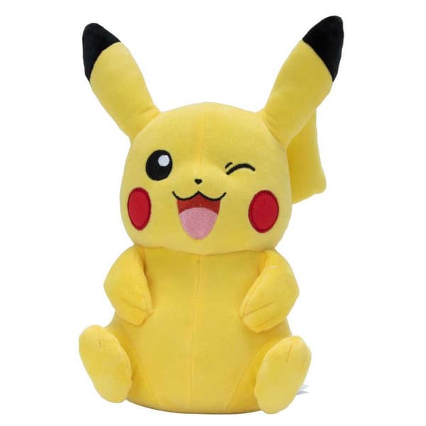 Jazwares Legetøj Pikachu Winking 30 Cm Pokémon Gul