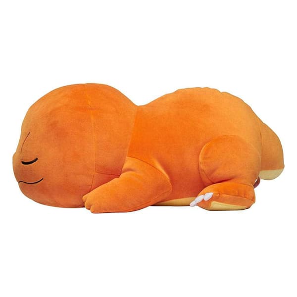 Jazwares Sov Charmander Piunder Legetøj 45 Cm Pokémon Orange