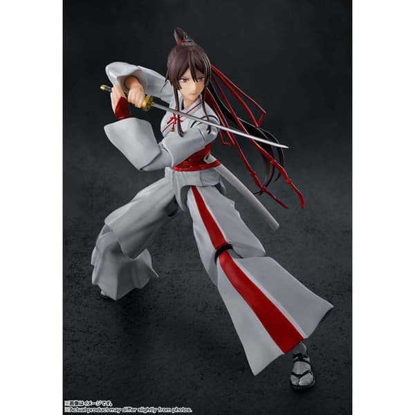 Bandai Tamashii Nations Figur S.h. Figuarts Yamada Asaemon Sagiri 15 Cm Hell´s Paradise: Jigokuraku Grå