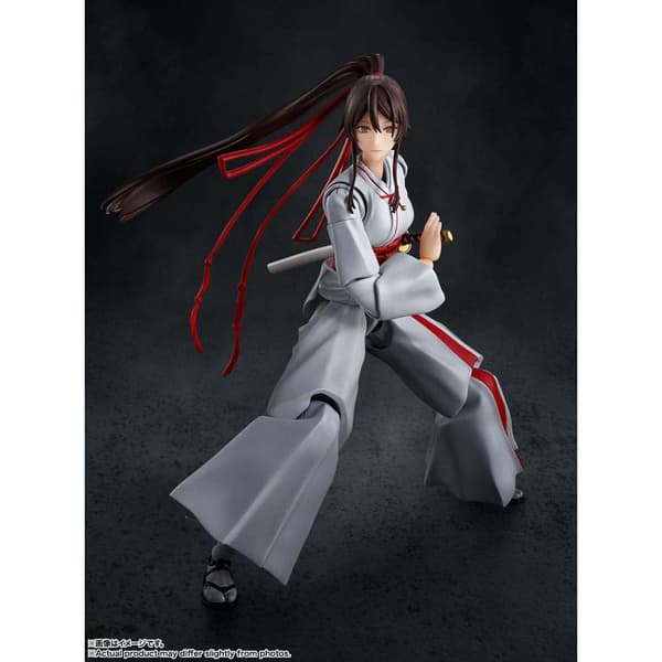 Bandai Tamashii Nations Figur S.h. Figuarts Yamada Asaemon Sagiri 15 Cm Hell´s Paradise: Jigokuraku Grå