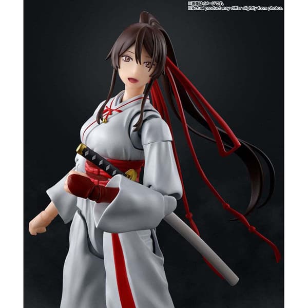 Bandai Tamashii Nations Figur S.h. Figuarts Yamada Asaemon Sagiri 15 Cm Hell´s Paradise: Jigokuraku Grå