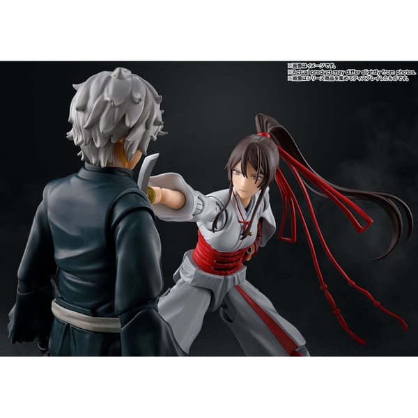 Bandai Tamashii Nations Figur S.h. Figuarts Yamada Asaemon Sagiri 15 Cm Hell´s Paradise: Jigokuraku Grå