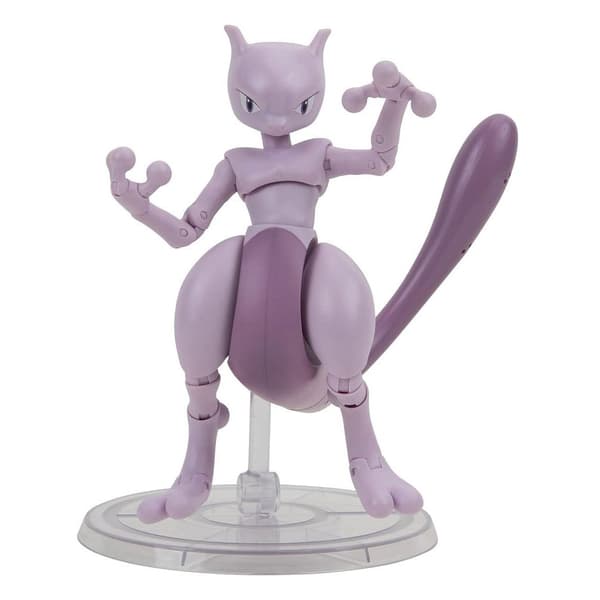 Jazwares Figur Select Mewtwo 15 Cm Pokémon Lilla