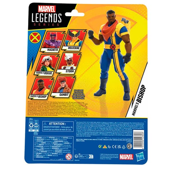 Hasbro Figur Marvel Bishop X-men Marvel 15 Cm Blå